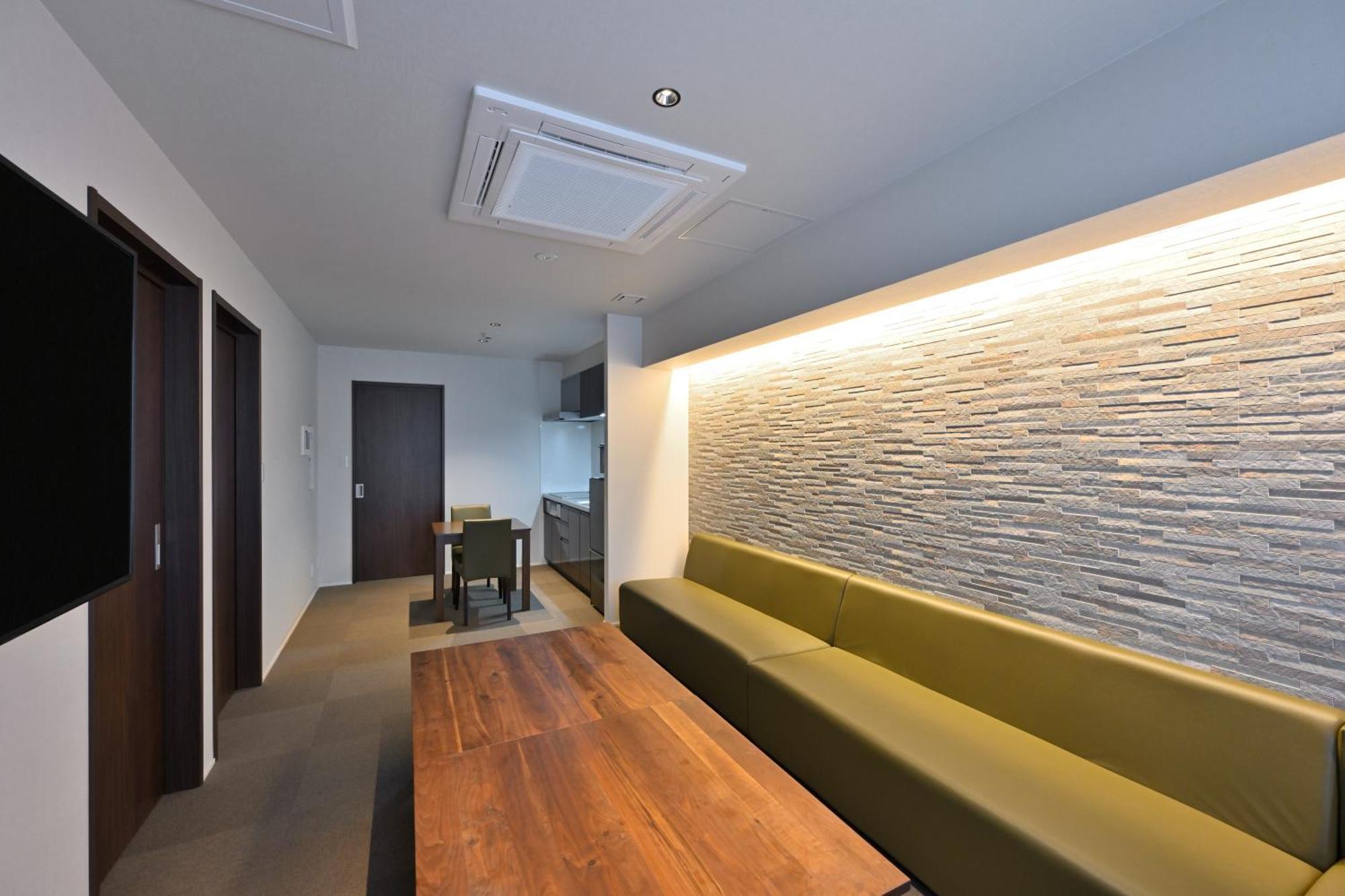 Grand Base Hiroshima Peace Memorial Park Aparthotel Exterior photo